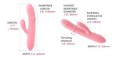 Svakom Mora Neo Rabbit Vibrator With Thrusting Beads Rabbit Vibrators
